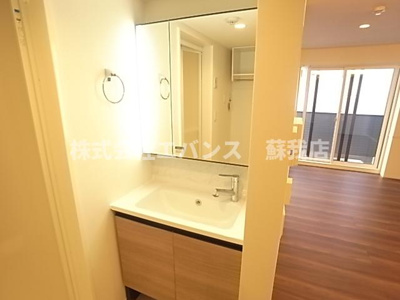 【独立洗面台】 | Ｄ-ＲＯＯＭ新宿Ⅰ-Ｂ  | 独立洗面化粧台が付いています