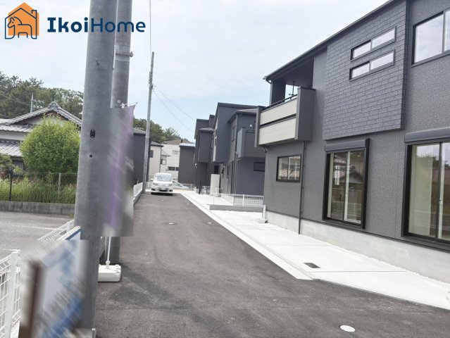 明石市魚住町中尾全3棟　3号棟　　新築戸建　の前面道路含む現地写真|【ホームページに現地動画掲載中】●年中無休：当日予約可●平日や夜間もご案内可能。臨機応変に対応します