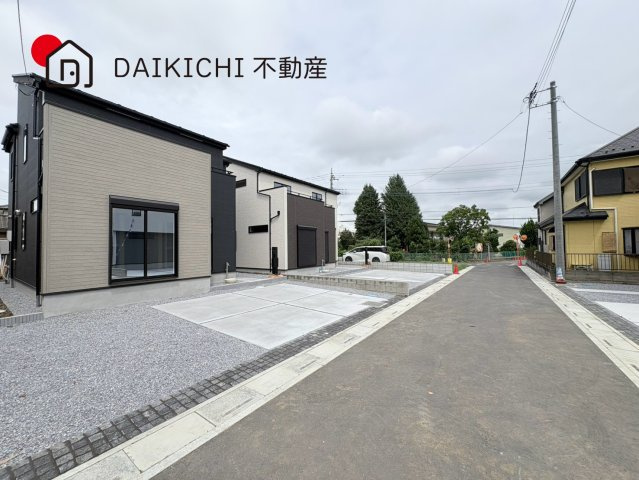 【前面道路含む現地写真】 | 北本市東間4期　新築戸建　全5棟　2号棟
