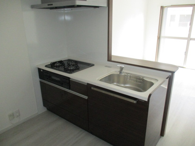 【キッチン】 | LIBTH大道 | 写真はサンプルルームです。