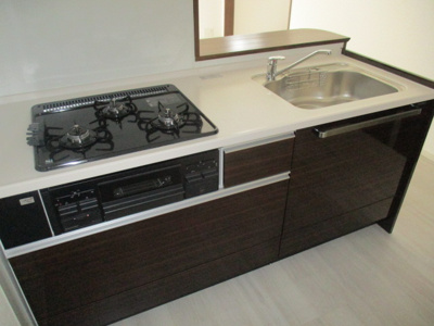 【キッチン】 | LIBTH大道 | 写真はサンプルルームです。