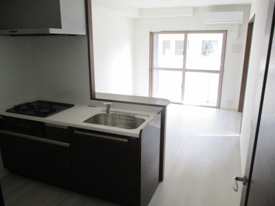 【キッチン】 | LIBTH大道 | 写真はサンプルルームです。