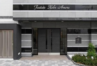 神戸市中央区割塚通２丁目の賃貸マンションのエントランス|清潔なエントランスです
