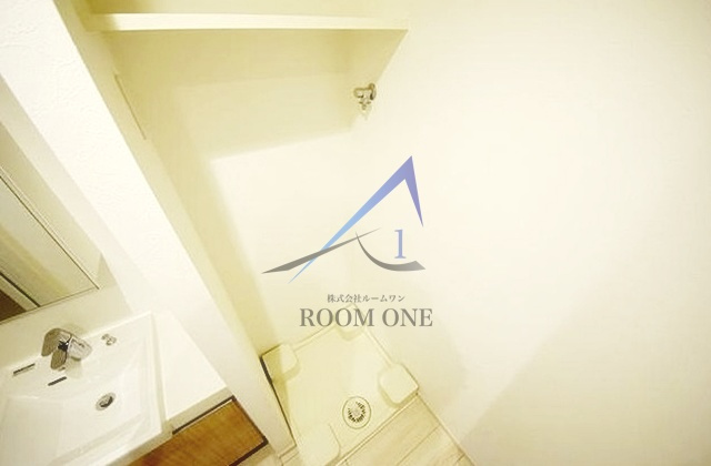 プレール・ドゥーク錦糸町Ⅴの設備|洗濯機置き場です。