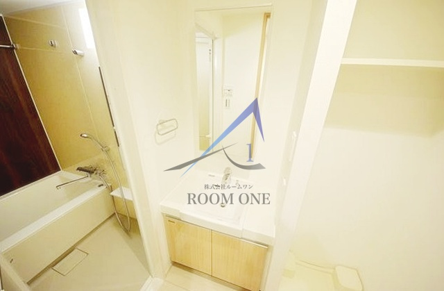 プレール・ドゥーク錦糸町Ⅴの洗面所|洗面台です。