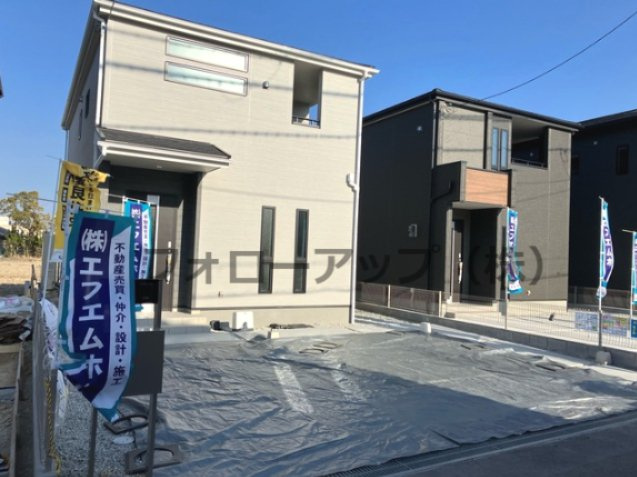 リーブルガーデン香芝市平野1期の外観|物件の外観です