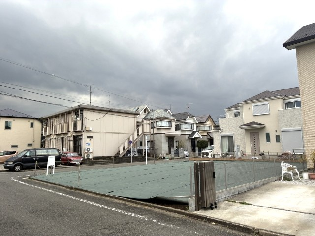 由野台2丁目　建築条件なし売地の外観