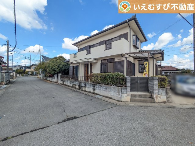 熊谷市玉井南1丁目　中古戸建の外観|【全室リフォーム済】ぜひ現地にてきれいな住まいをご覧ください。
きれいなお家で新生活がスタートできるのは嬉しいですね！