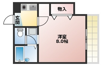 シティハイツ高槻の間取り
