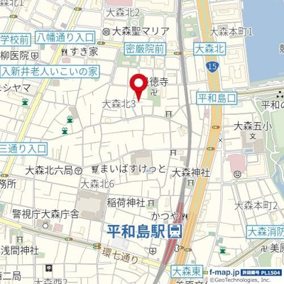 【地図】 | エヴェナール大森