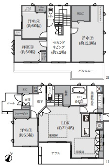 都筑区牛久保西３丁目中古戸建ての画像