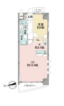 【間取り】 | セレッソコート上本町EAST