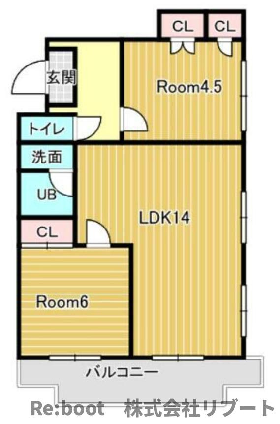 メゾン本行徳の間取り