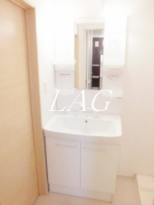 【洗面所】 | ガーデニア七番館 | 独立洗面台です。