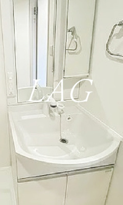 【洗面所】 | ベルシードステアー小竹向原 | 独立洗面台です。