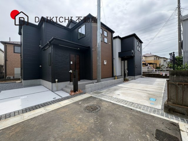 【前面道路含む現地写真】 | 北本市東間4期　新築戸建　全5棟　5号棟