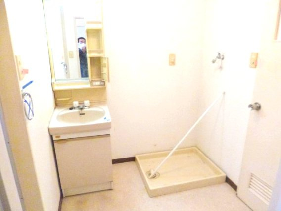 東府中マンションの洗面所