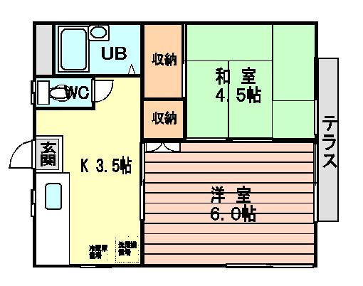 カナディアンハイツ・小山Ａの間取り