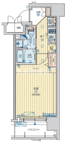 ファーストフィオーレ京橋イーストの間取り