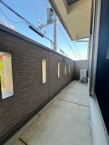 GLA東人丸のバルコニー