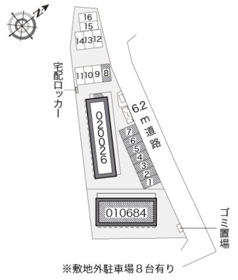 【区画図】 | レオパレススイートパール