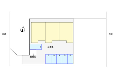 【区画図】 | ヴィラ－フロレスタ | 駐車場