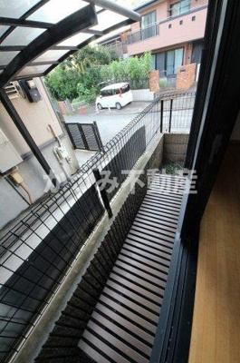 【バルコニー】 | マサールハイツ | 他号室参考写真