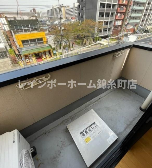 キャメル大島のバルコニー