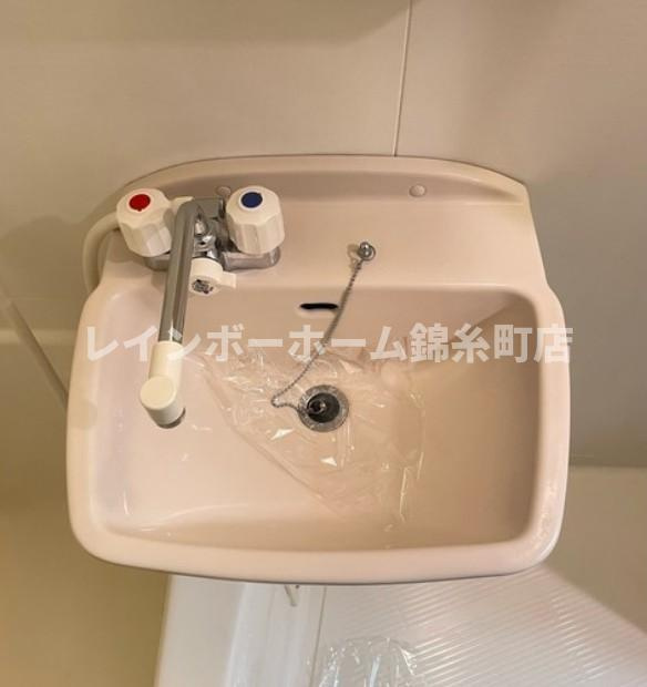 キャメル大島の洗面所