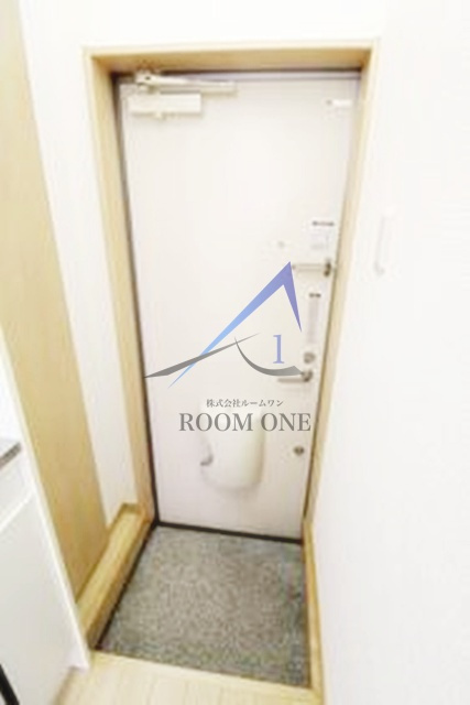 キューブハウスA棟の玄関|玄関です。