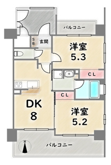 【間取り】 | エステムプラザ京都御所ノ内REGIA