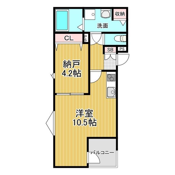 アールグレイコート庄内の間取り