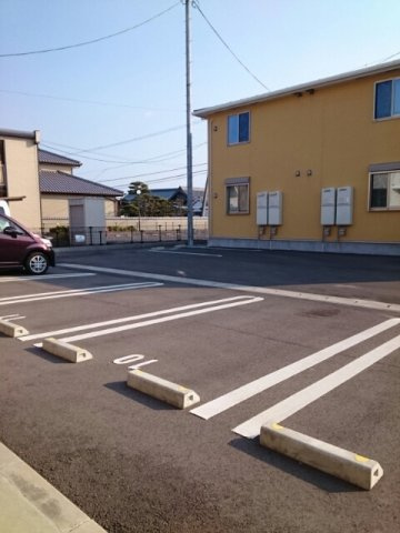 ルーベル土器　Ｂの駐車場|駐車場に車を止められます