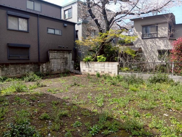 品川区荏原　建築条件なし売地の外観