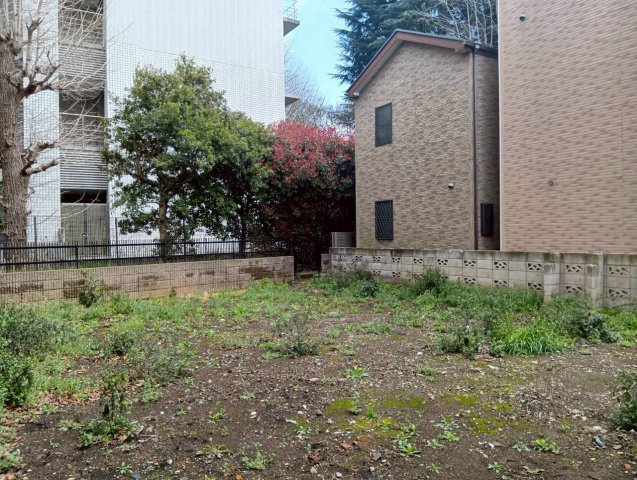 品川区荏原　建築条件なし売地の外観