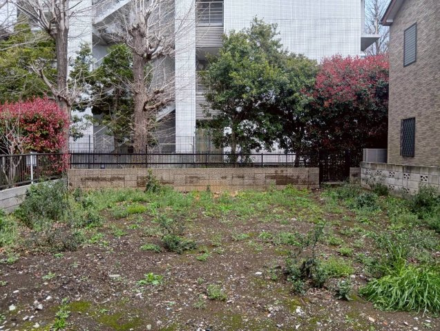 品川区荏原　建築条件なし売地の外観