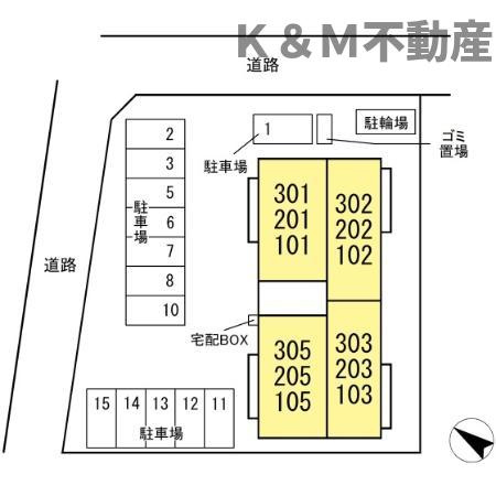リベラルの区画図
