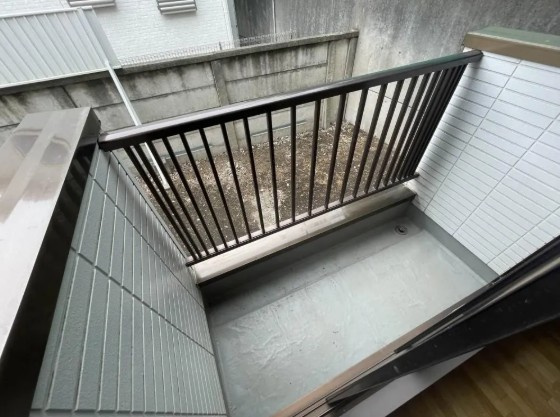 ベルシオンプレジールのバルコニー