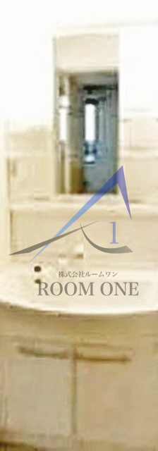 柿ノ木坂スカイパレスの洗面所|洗面台です。