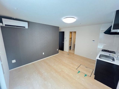 【居間・リビング】 | （仮称）調布市富士見町２丁目新築アパート