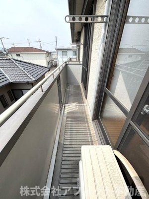 【バルコニー】 | テシマヤードB棟 | 南向き