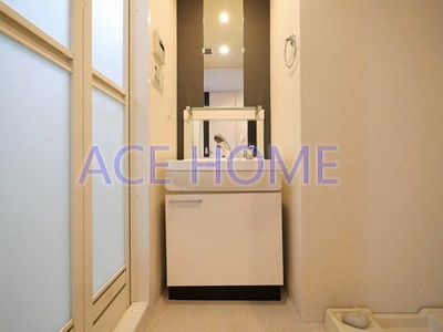 【洗面所】 | プレサンス大阪城公園ファーストシート