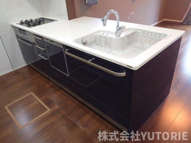 築７年　全室南向き３台駐車の注文住宅　緑区相原のキッチン