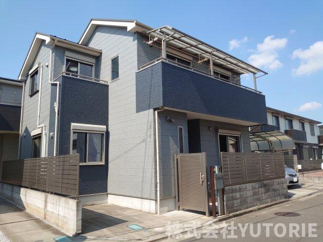 築７年　全室南向き３台駐車の注文住宅　緑区相原の外観|全室南向きで冬でも全室暖かい