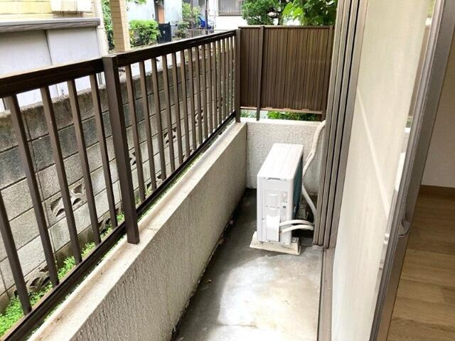 グレース中原のバルコニー