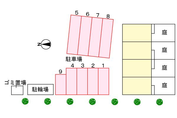 プリムローズ・Ｓの駐車場