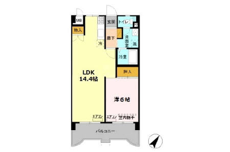 【間取り】 | ティーワイパレス