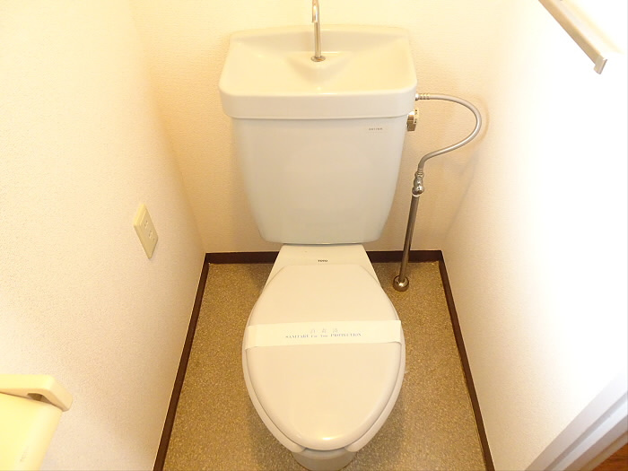 パレス藤のトイレ|落ち着いた色調のトイレです