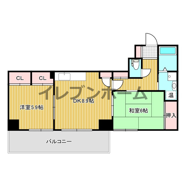 ヒルブリッジヒルⅠの間取り