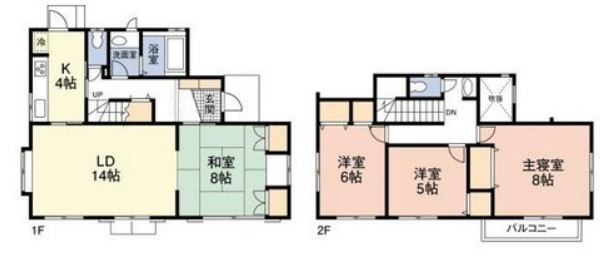 東金市季美の森東1　中古戸建の間取り|図面と現況に相違がある場合、現況を優先致します。